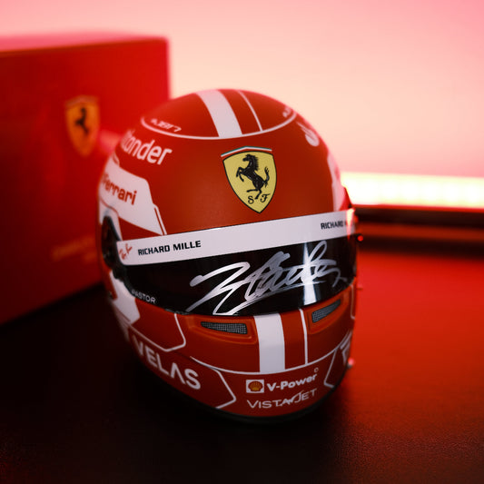 Charles Leclerc Autographed Ferrari Mini Helmet