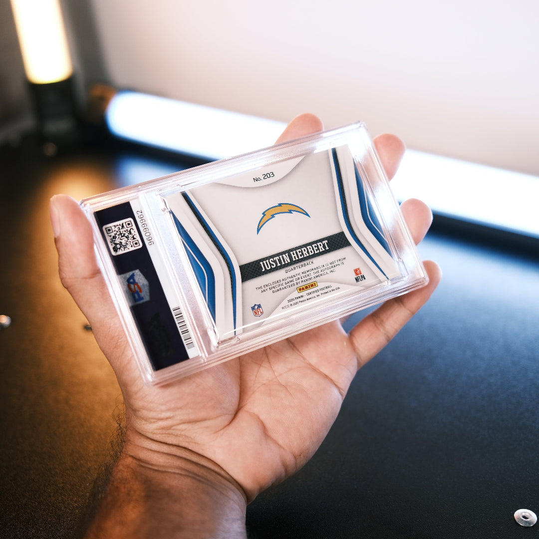 Justin Herbert Rookie Patch Auto #203