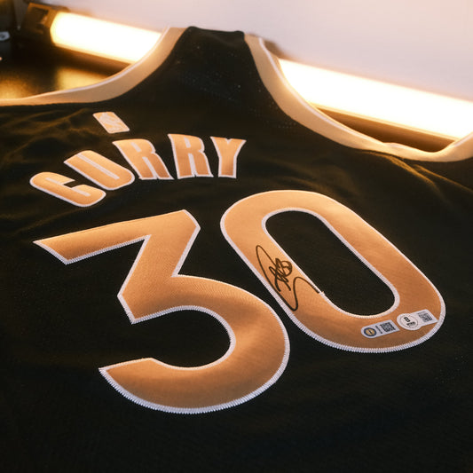 Steph Curry Autographed Jersey